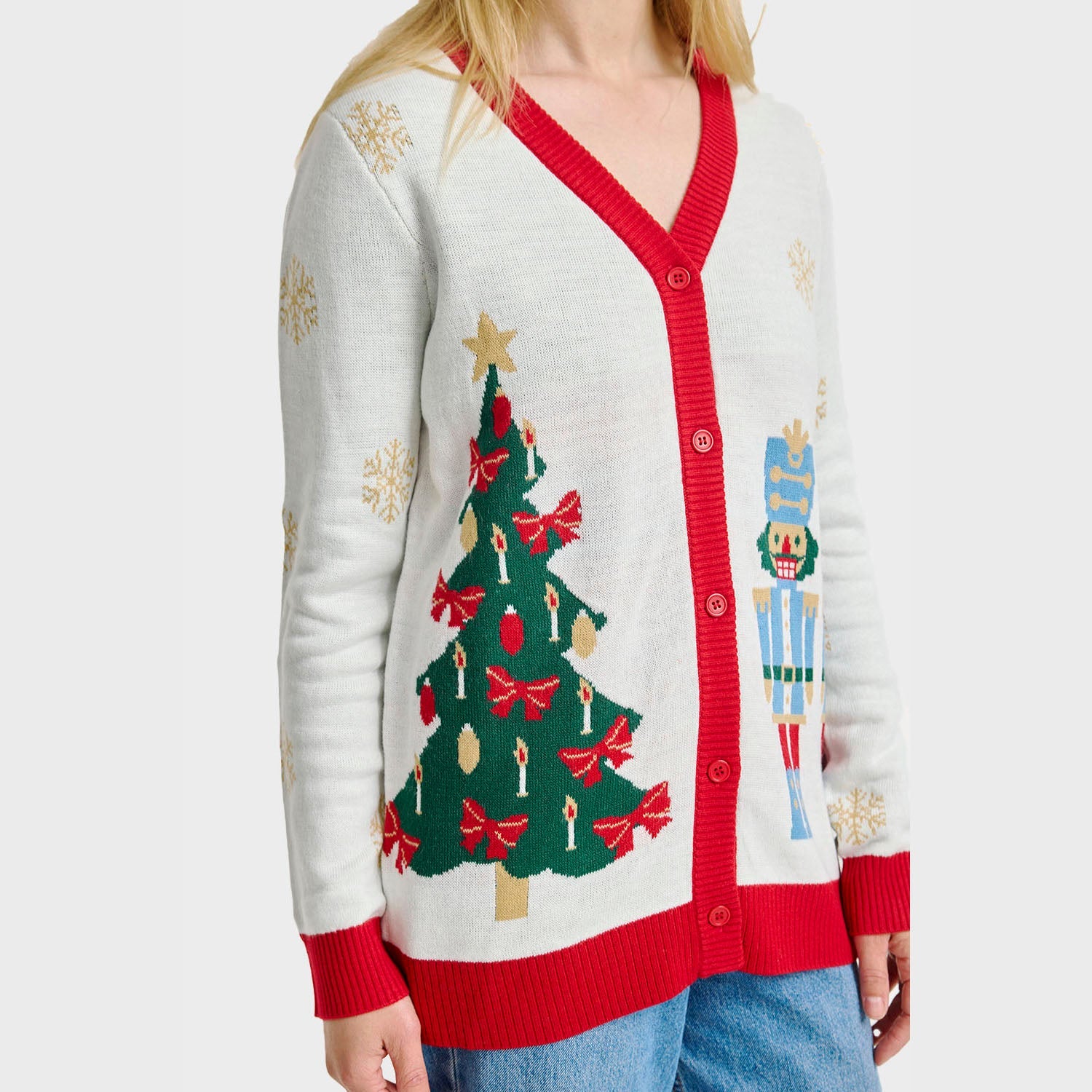The Nutcracker Christmas Cardigan β Women